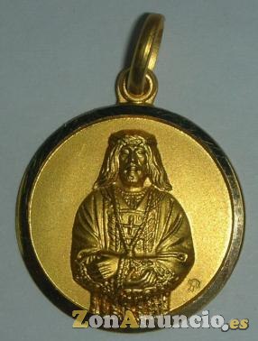 MEDALLAS JESUS DE MEDINACELI EN ORO Y EN PLATA.